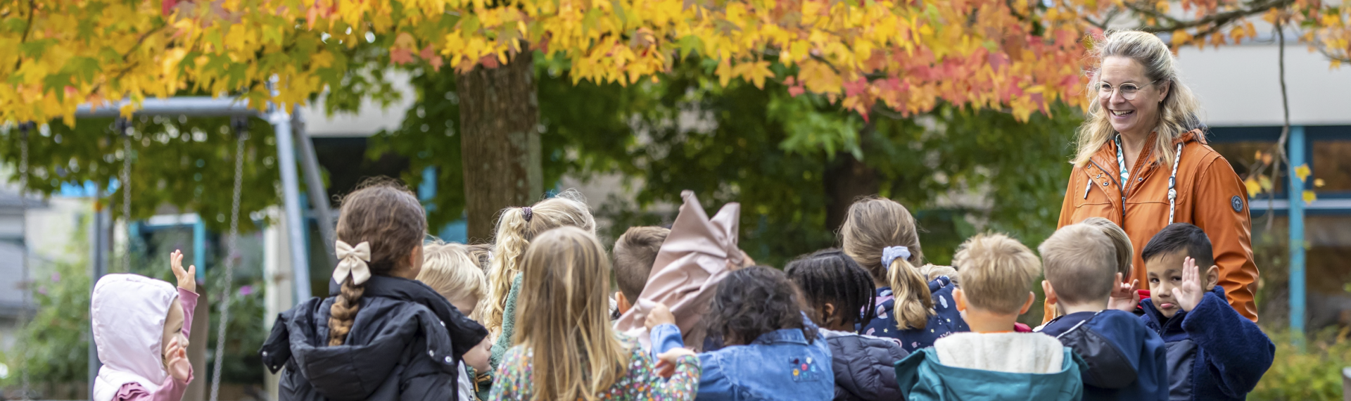 kleuters en herfstkleuren header